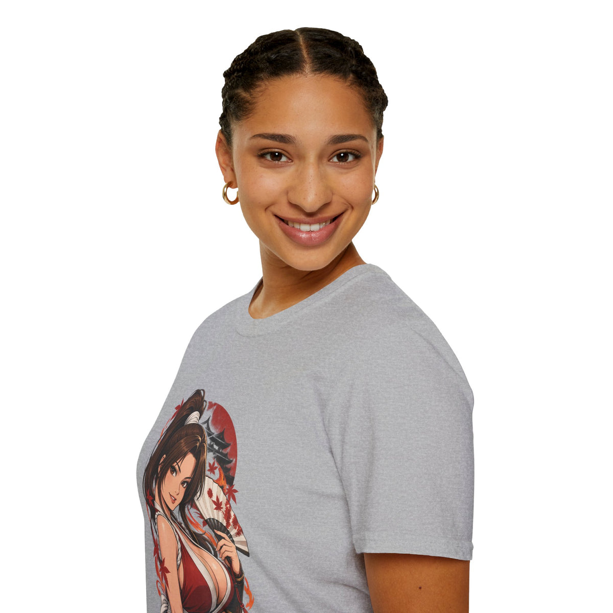 Mai Shiranui | Fatal Fury | Anime Pin Up Kimono Girl T-Shirt