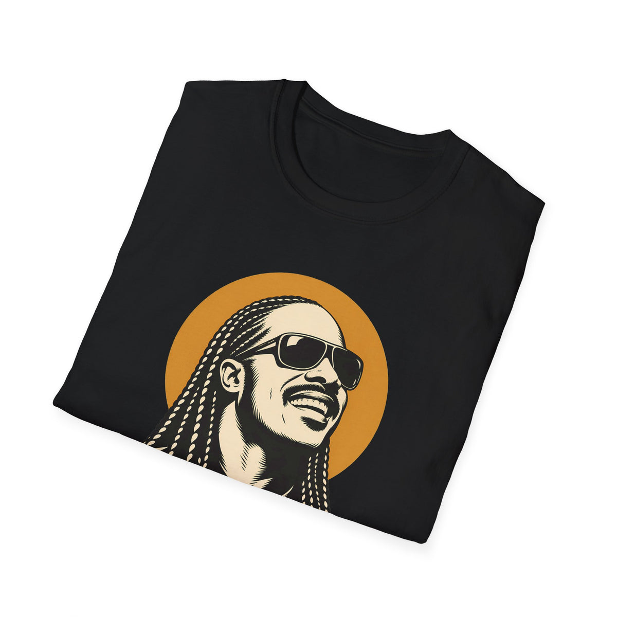 Stevie Wonder Graphic T-Shirt - Retro Soul Music Tee