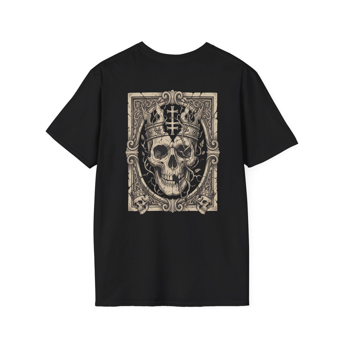 Hail to the King - T-Shirt Gothic / Fantasy Skull King