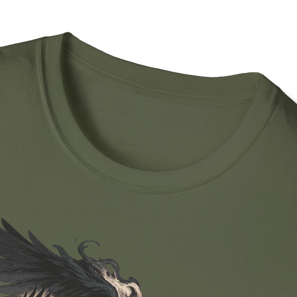 Raven Master | Japanese Samurai | Dark Fantasy T-Shirt