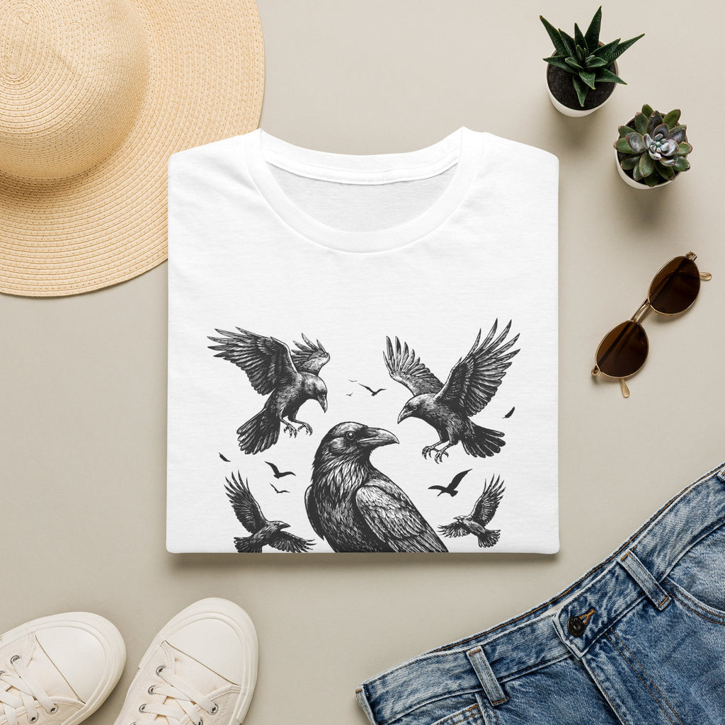 Murder of Crows - Gothic / Dark Fantasy Crow T-Shirt