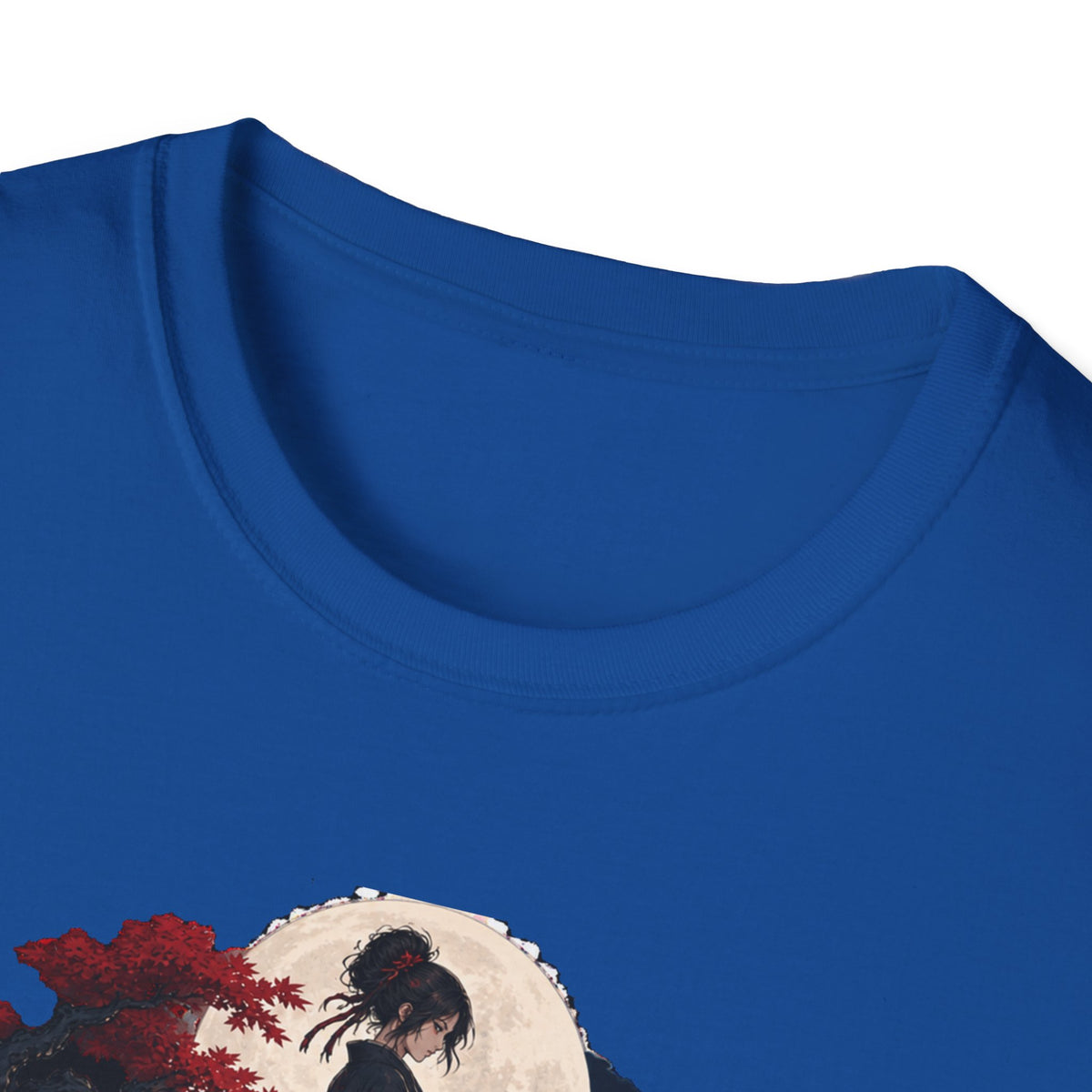 Reflection of a Monster | Moonlit Wolf Spirit T-Shirt | Samurai Silhouette Graphic Tee