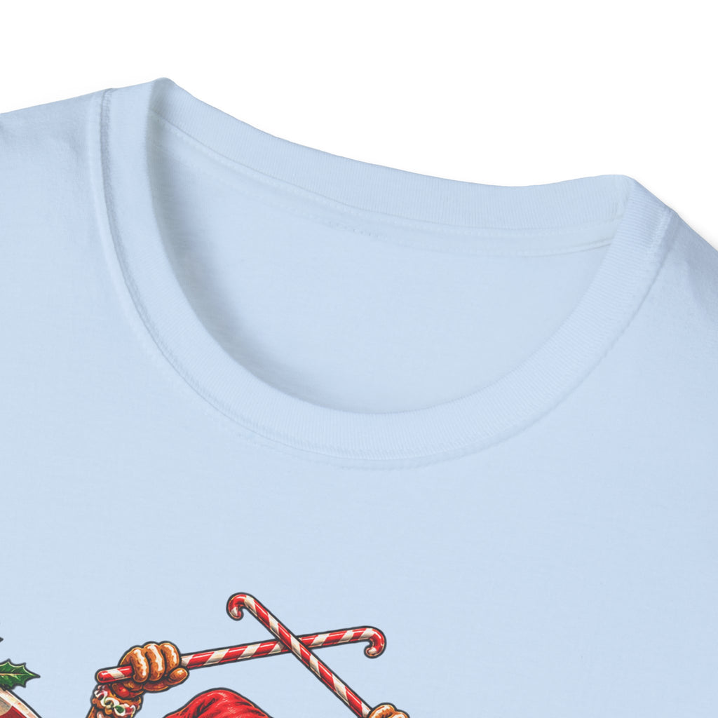 Gingerbread Headbangers | Drummer Christmas T-Shirt