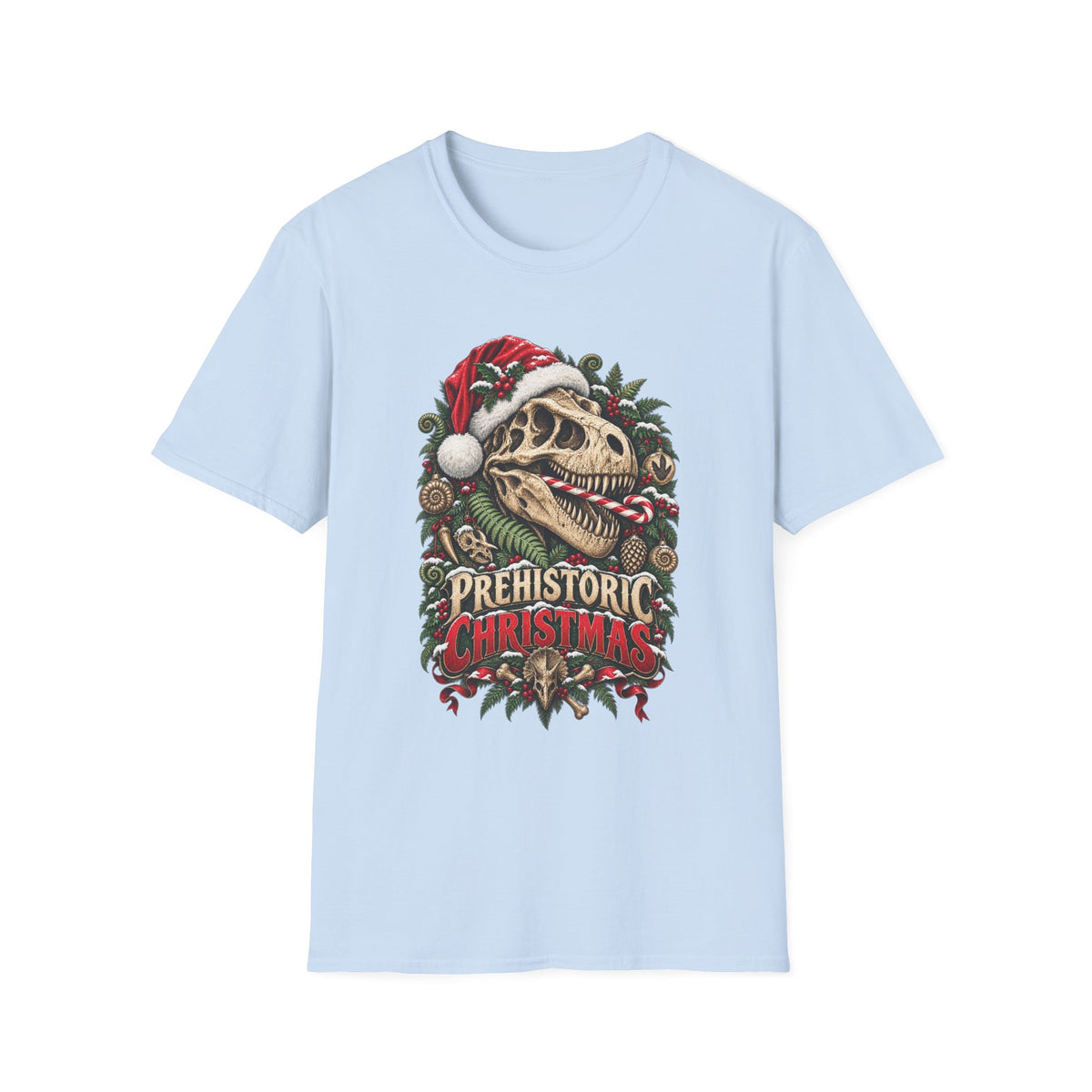 Prehistoric Christmas | Dinosaur Christmas Shirt