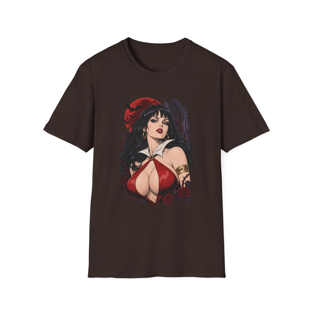 Vampirella | Sexy Halloween Vampire Pin Up Girl Sorceress Graphic T-Shirt