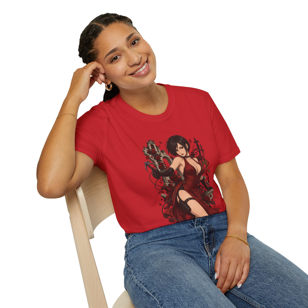 Ada Wong | Resident Evil | Anime Style Pin up Girl T-Shirt