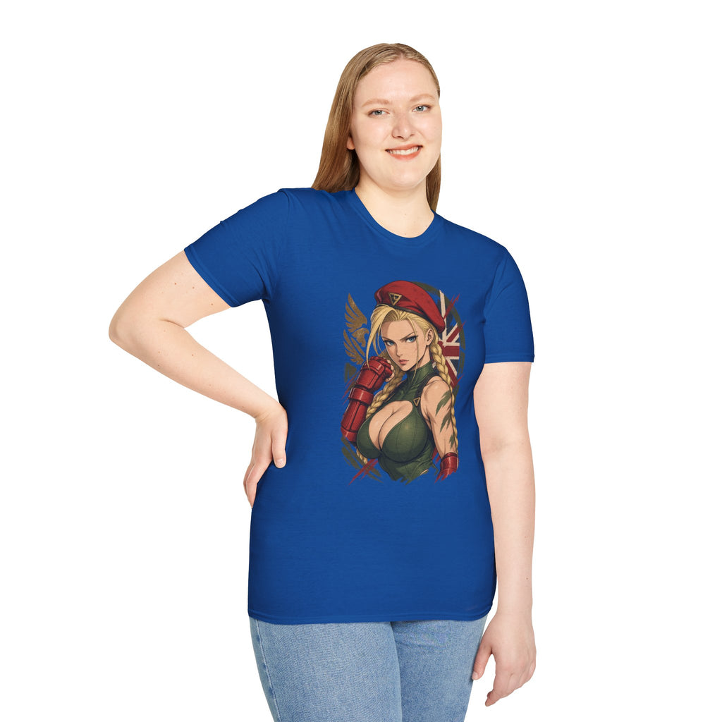 Cammy | Street fighter Sexy  Pin Up Style Graphic T Shirt