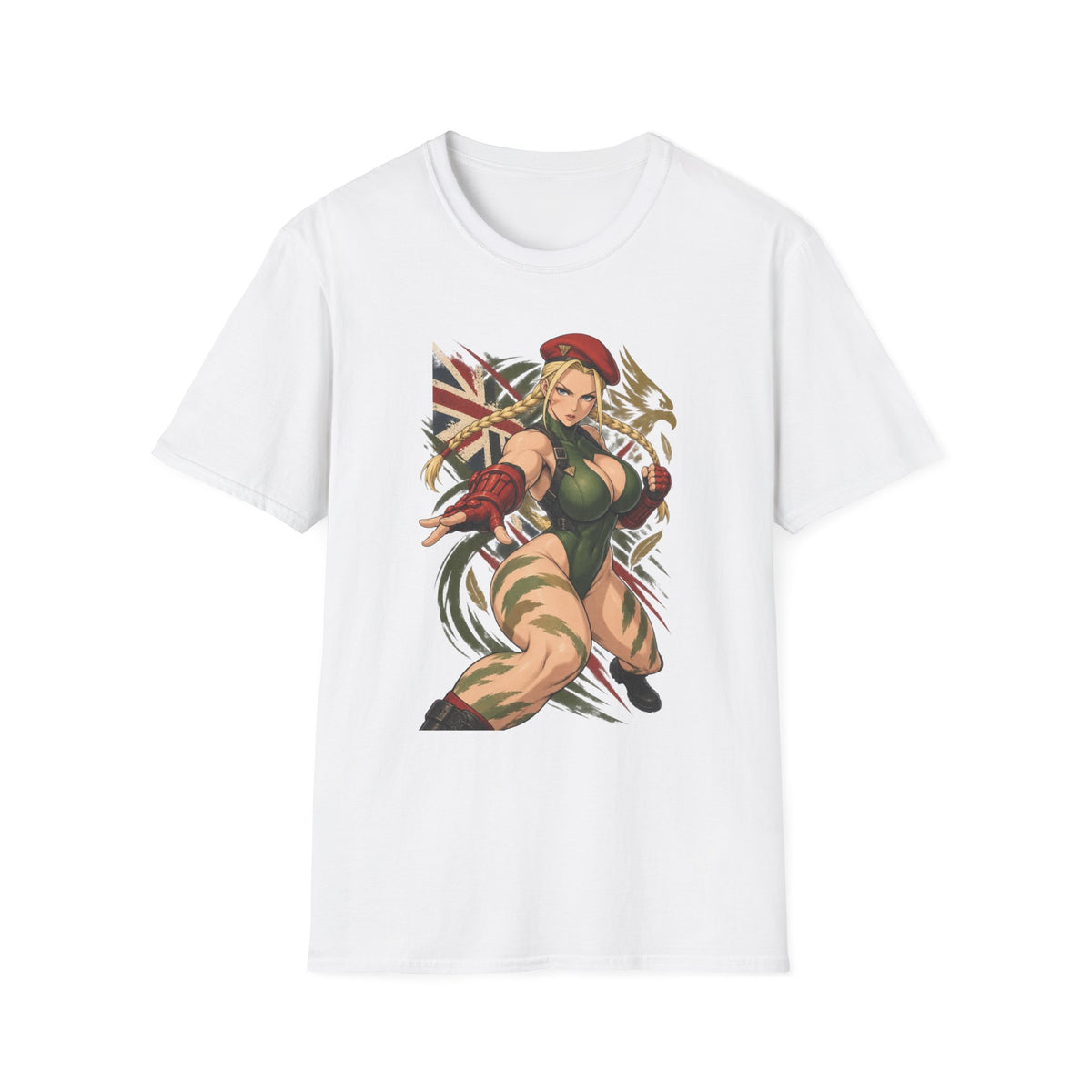 Street Fighter Cammy | Sexy Pin Up Style Graphic Cammy Shirt
