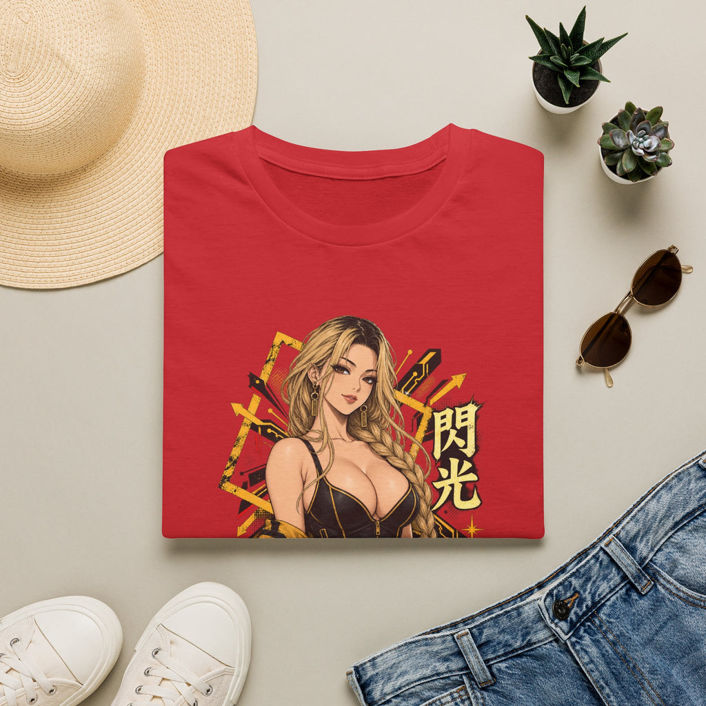 Sunny | Sexy Pin Up Golden Samurai Hot Girl T-Shirt