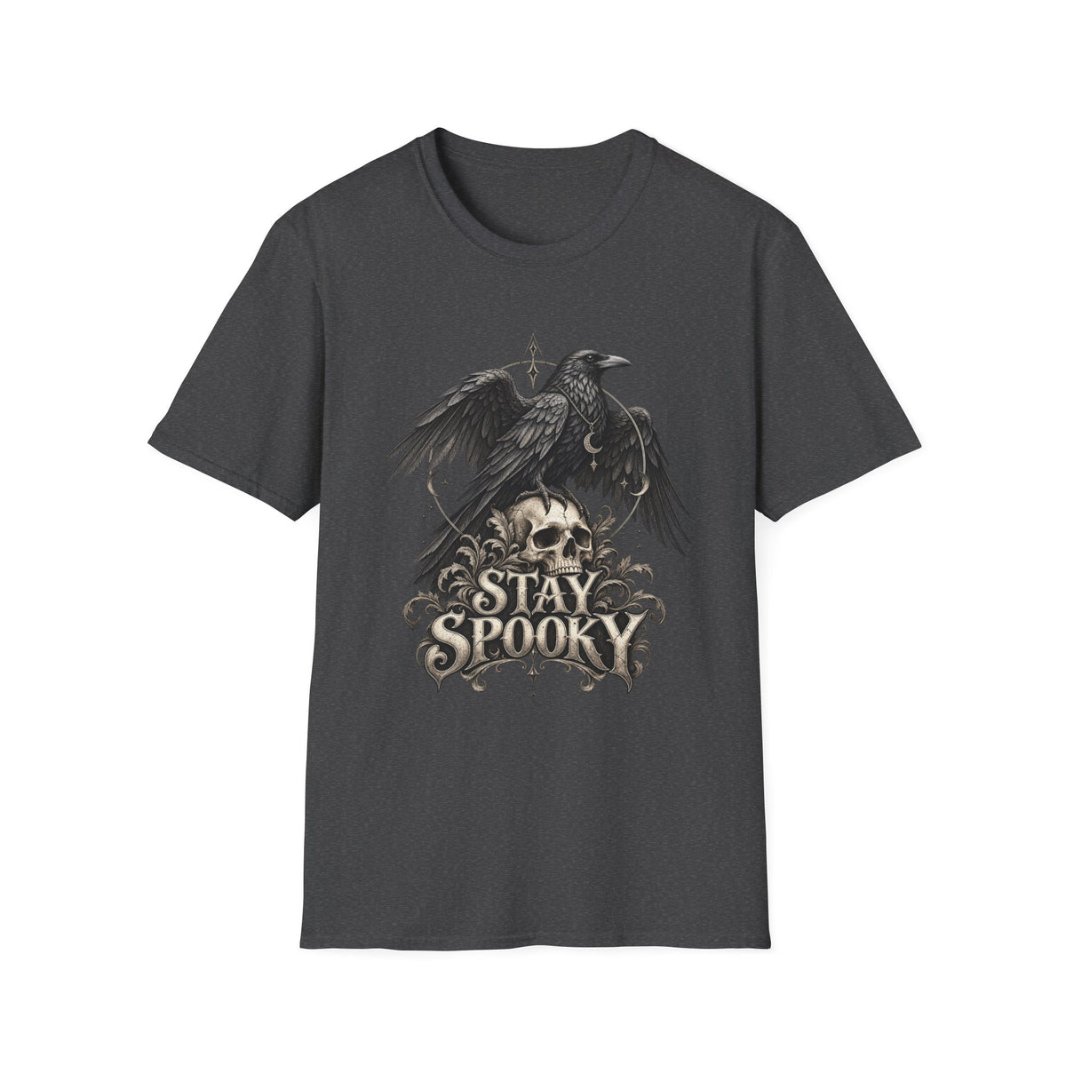 Stay Spooky | Raven Skull T-Shirt