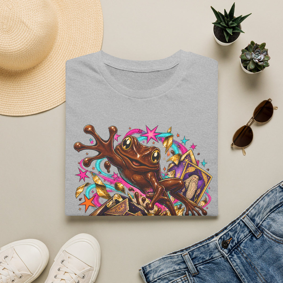 Cant be Contained | Harry Potter Chocolate Frog Graphic T Shirt