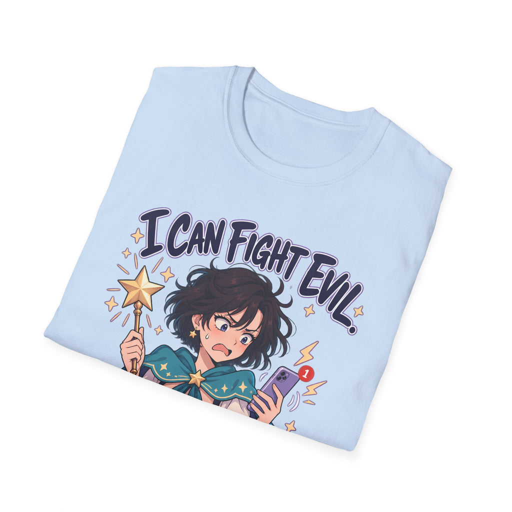 Working Witch | I Can Fight Evil, Please Just Email | Cute Anime T Shirt