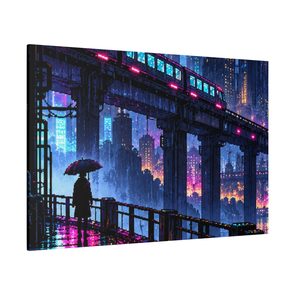 Stretched Matte Canvas Print — 1.25" Depth (Custom Design)