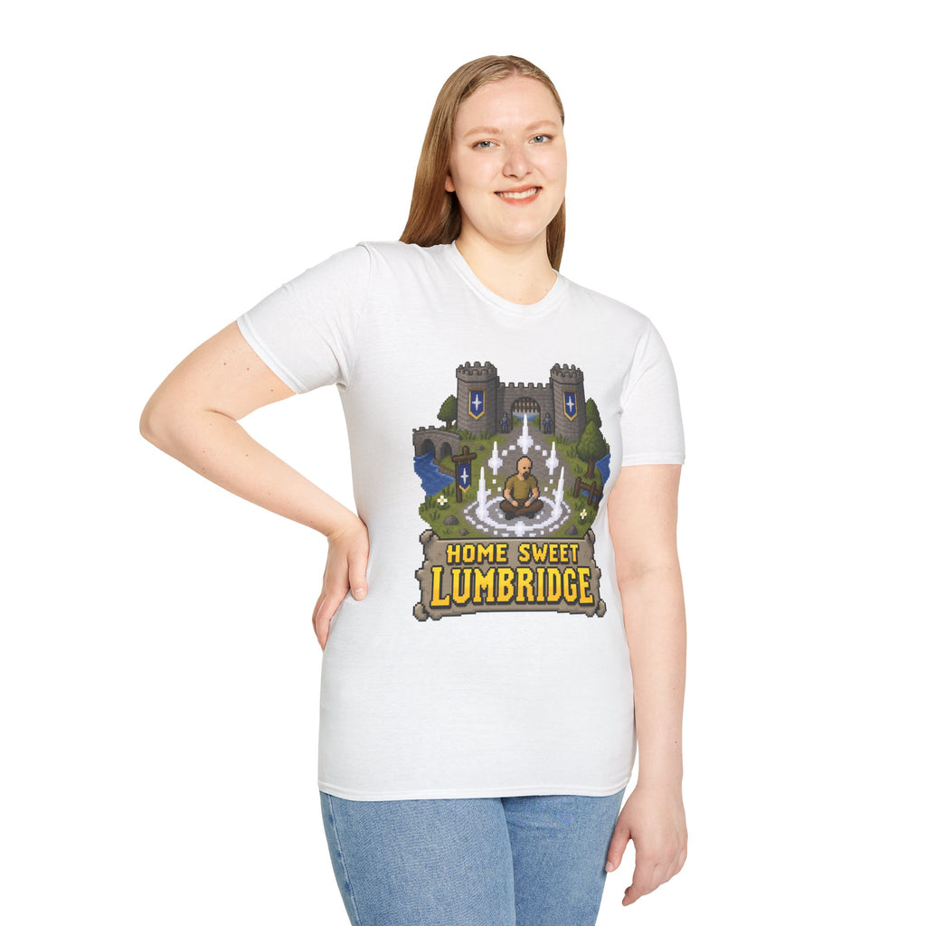 Lumbridge Castle Teleport Tee - Runescape / OSRS Inspired