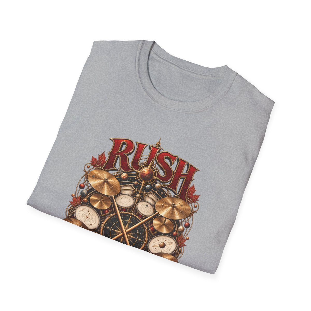 Rush | Rhythm of the Cosmos | Drummer Graphic Prog Band T-Shirt