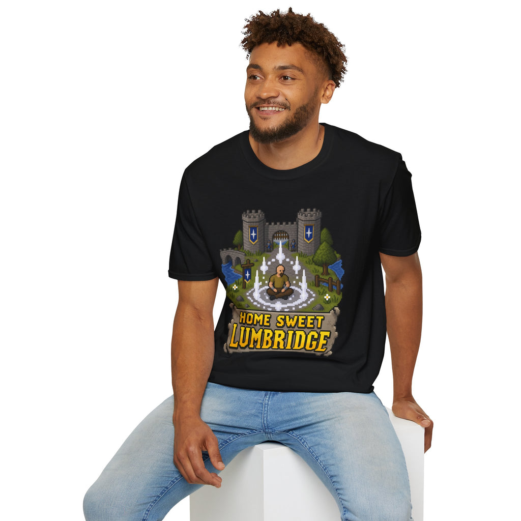 Lumbridge Castle Teleport Tee - Runescape / OSRS Inspired