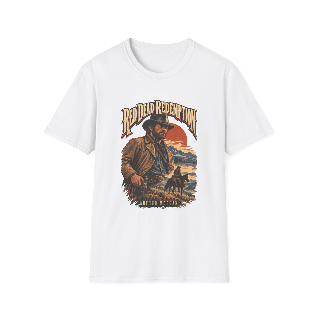 Red Dead Redemption | Arthur Morgan Vintage Western T-Shirt