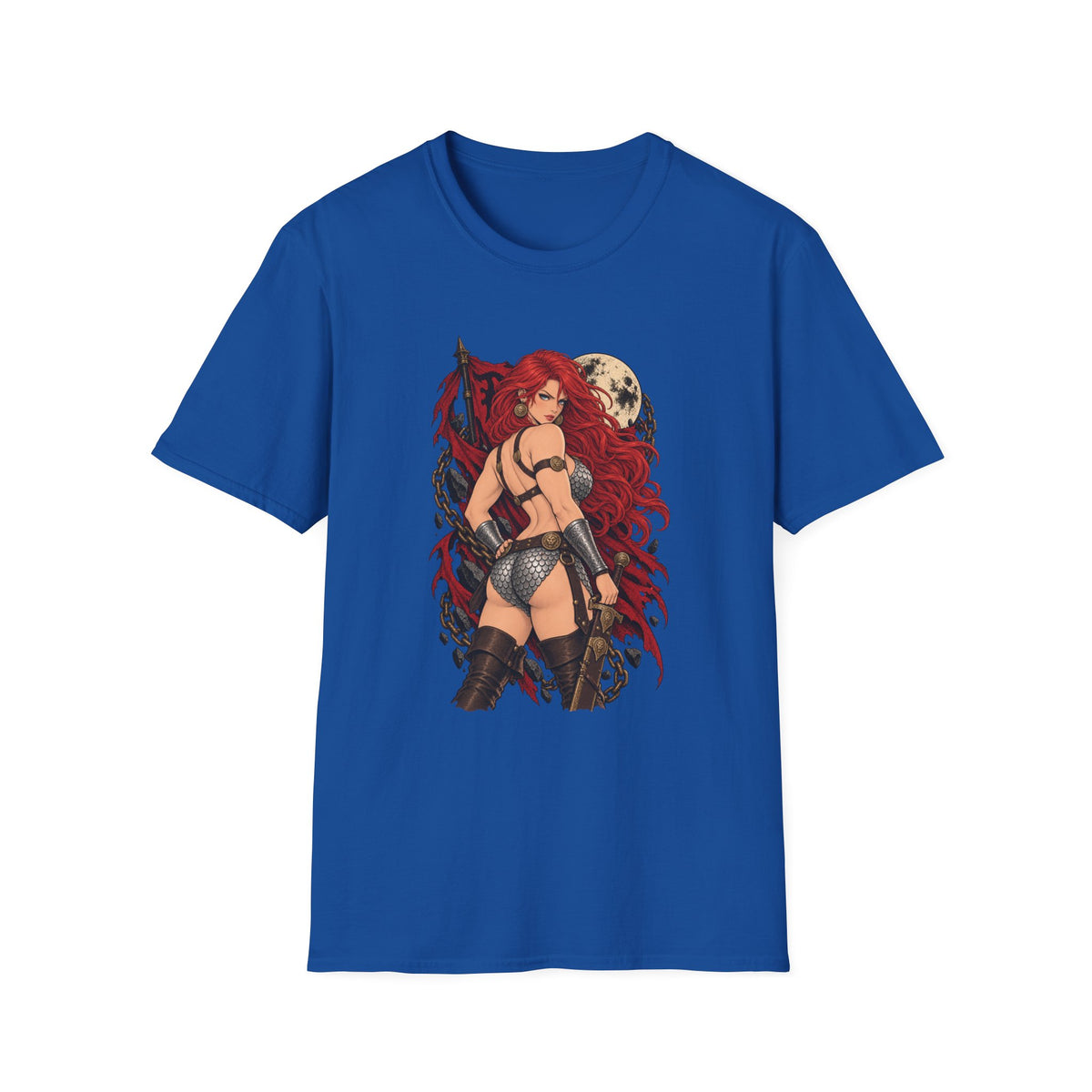 Red Sonja | Sexy Pin Up Barbarian Girl Graphic Shirt