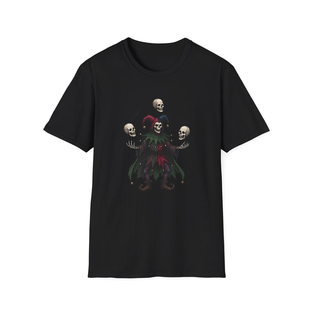 Juggling with Death - Gothic / Dark Fantasy Skeleton T-Shirt