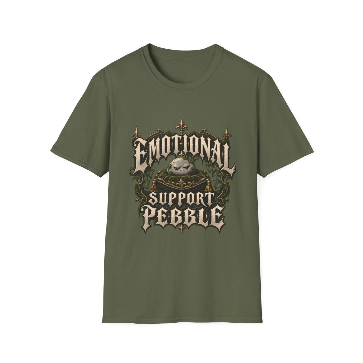 Emotional Support Pebble | Cute & Funny Pebble T-Shirt