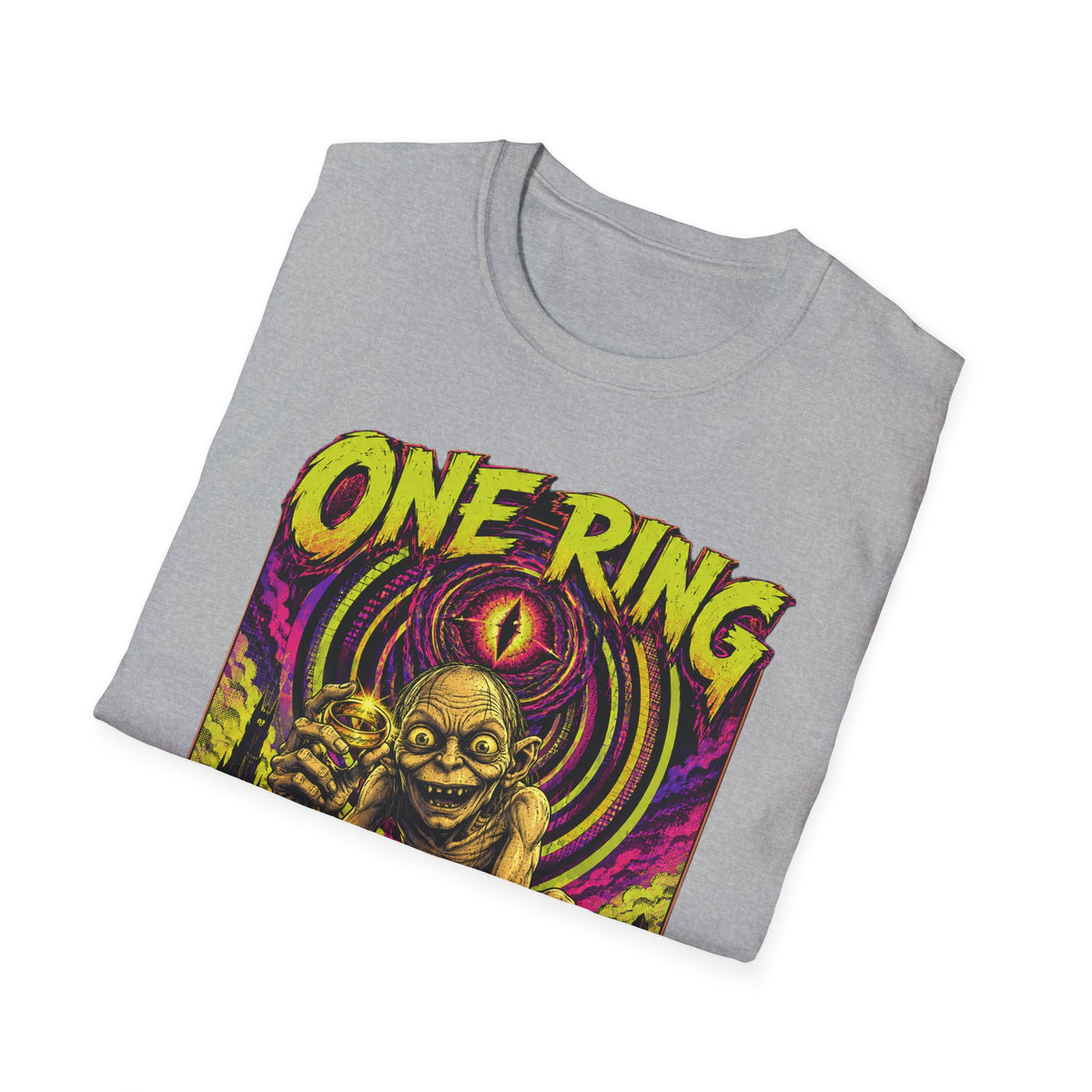 One Ring Zero Chill T-Shirt — Gollum Fantasy Horror Graphic Tee