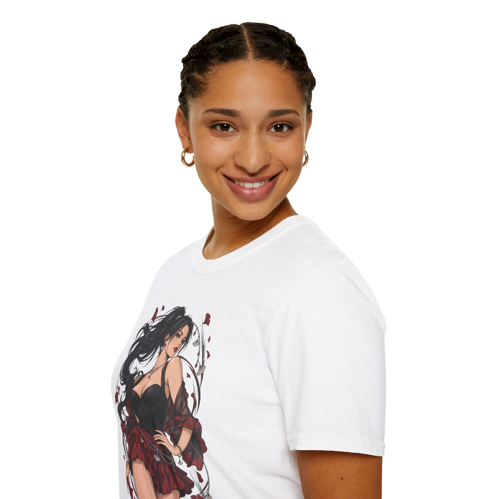 Victoria | Japanese Anime Style Sexy Pin Up Girl Graphic Shirt