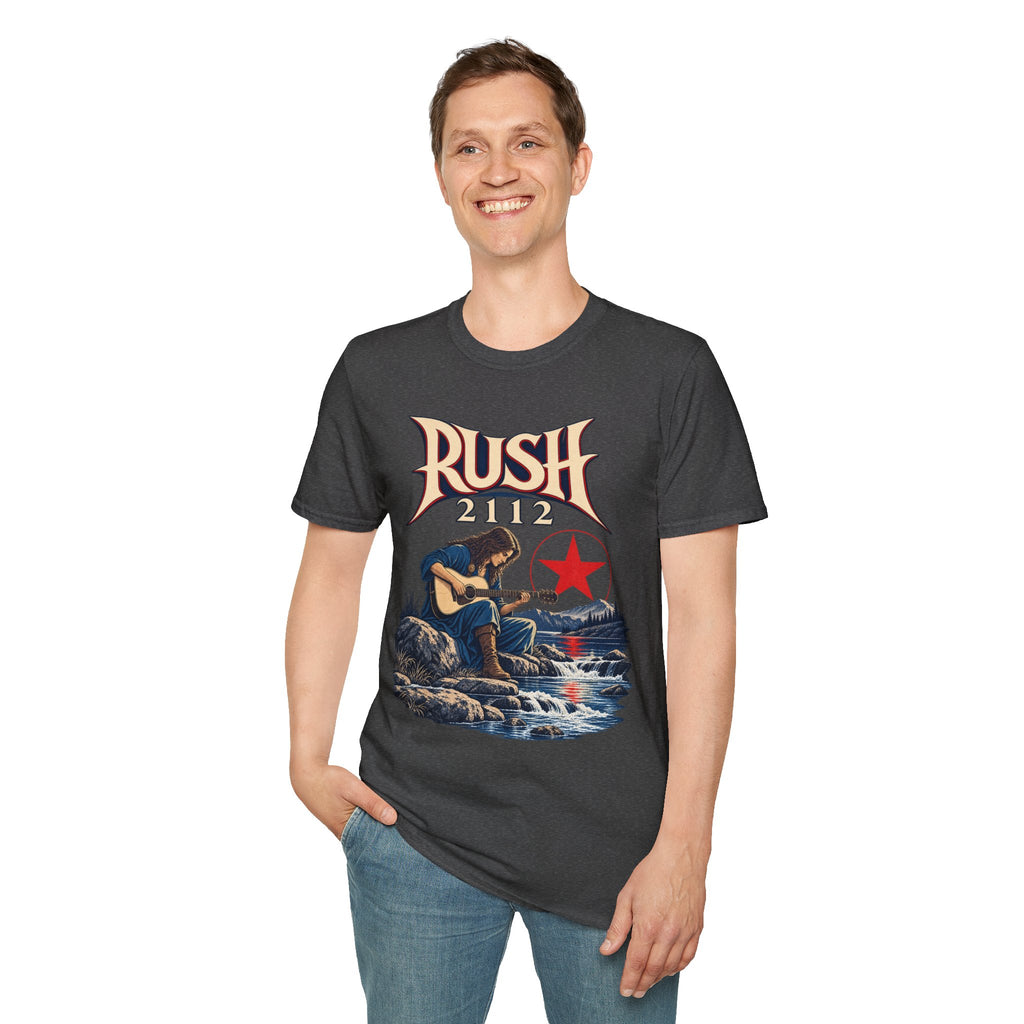 Rush | 2112 | Acoustic Guitar | Prog Band T-Shirt
