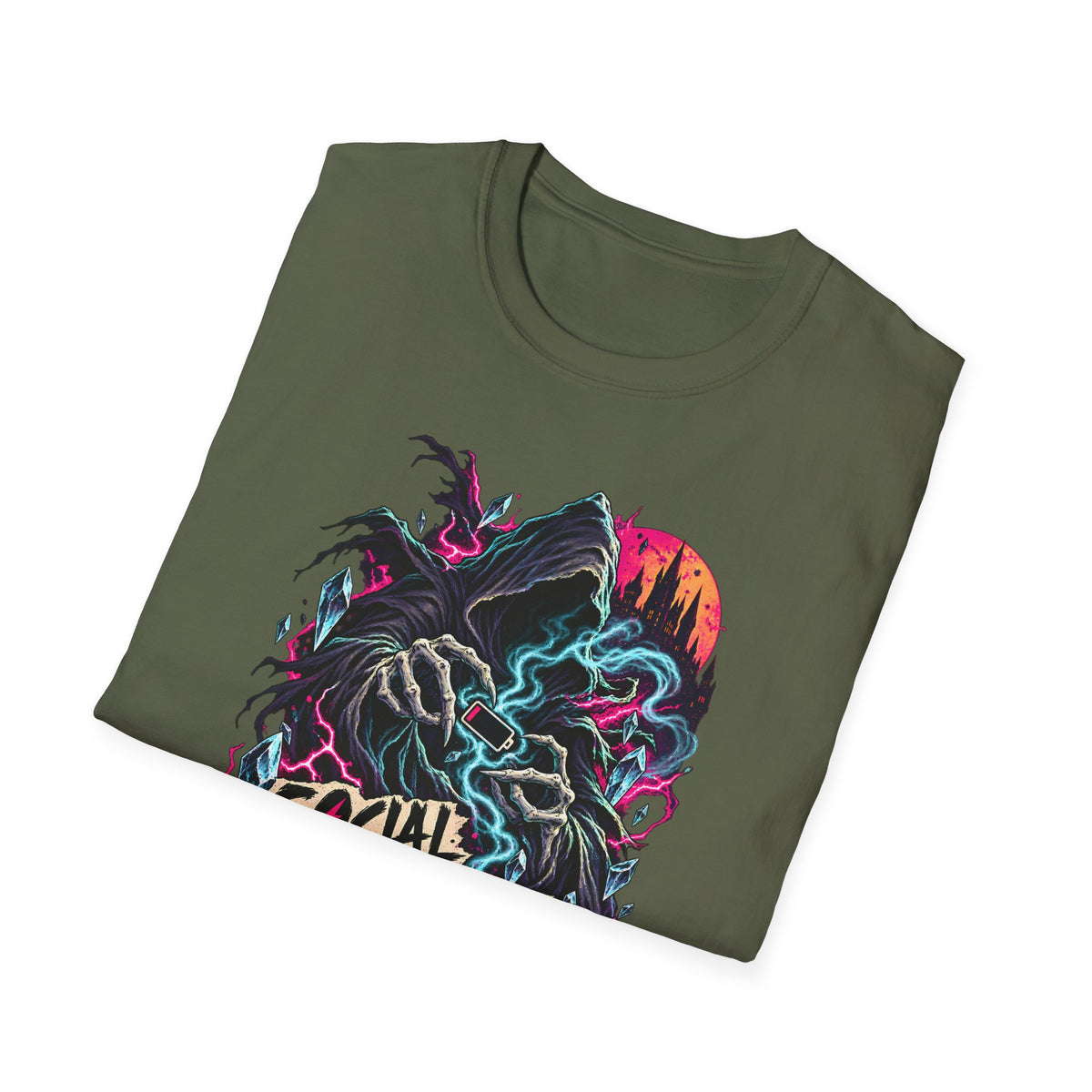 Socially Drained | Dementor | Harry Potter Graphic Tee