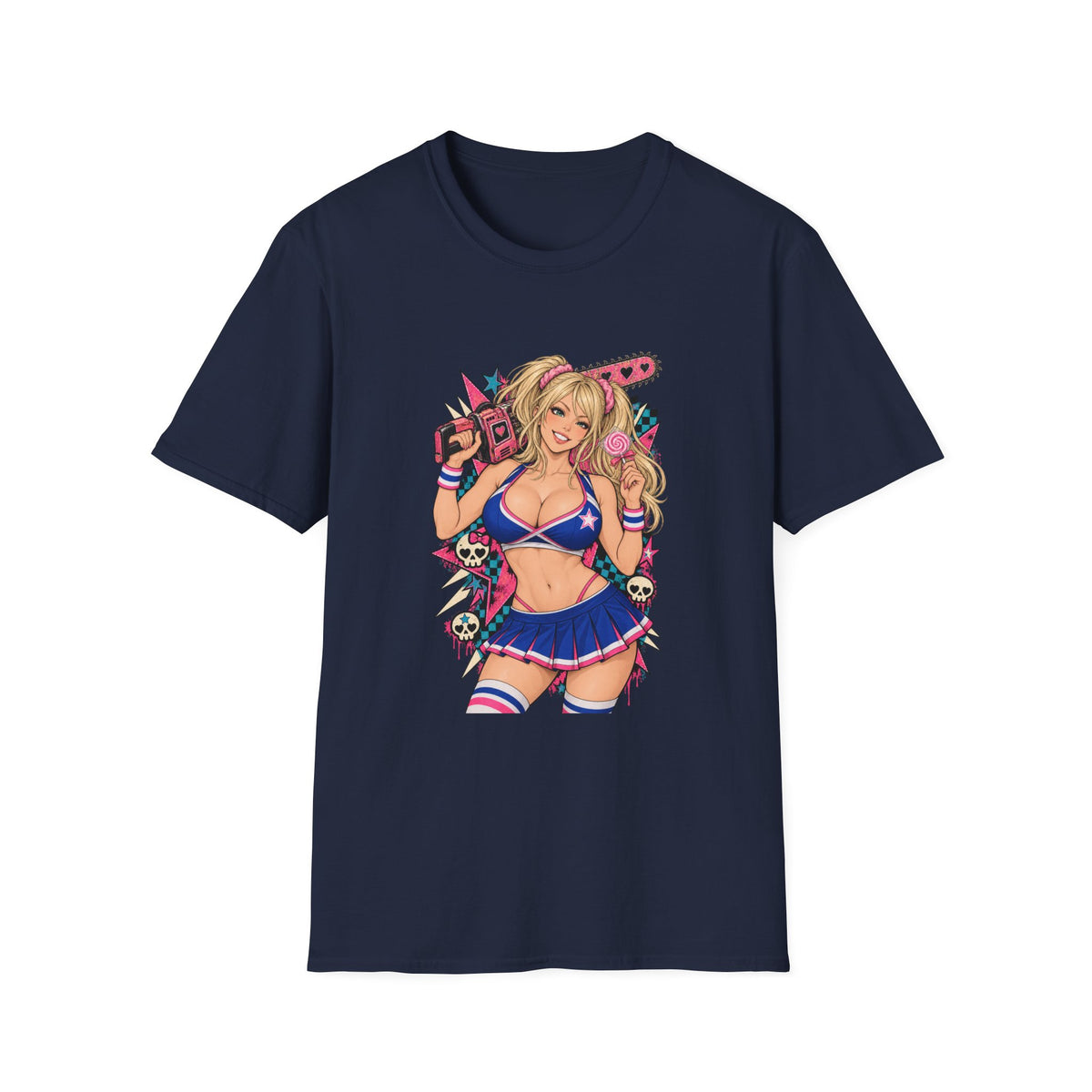 Juliet Starling | Lollipop Chainsaw Sexy Pin Up Girl T Shirt