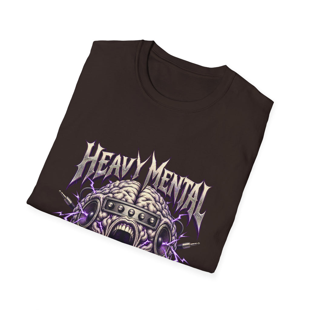 Heavy Mental T-Shirt | Live In My Head' Metal Graphic Tee