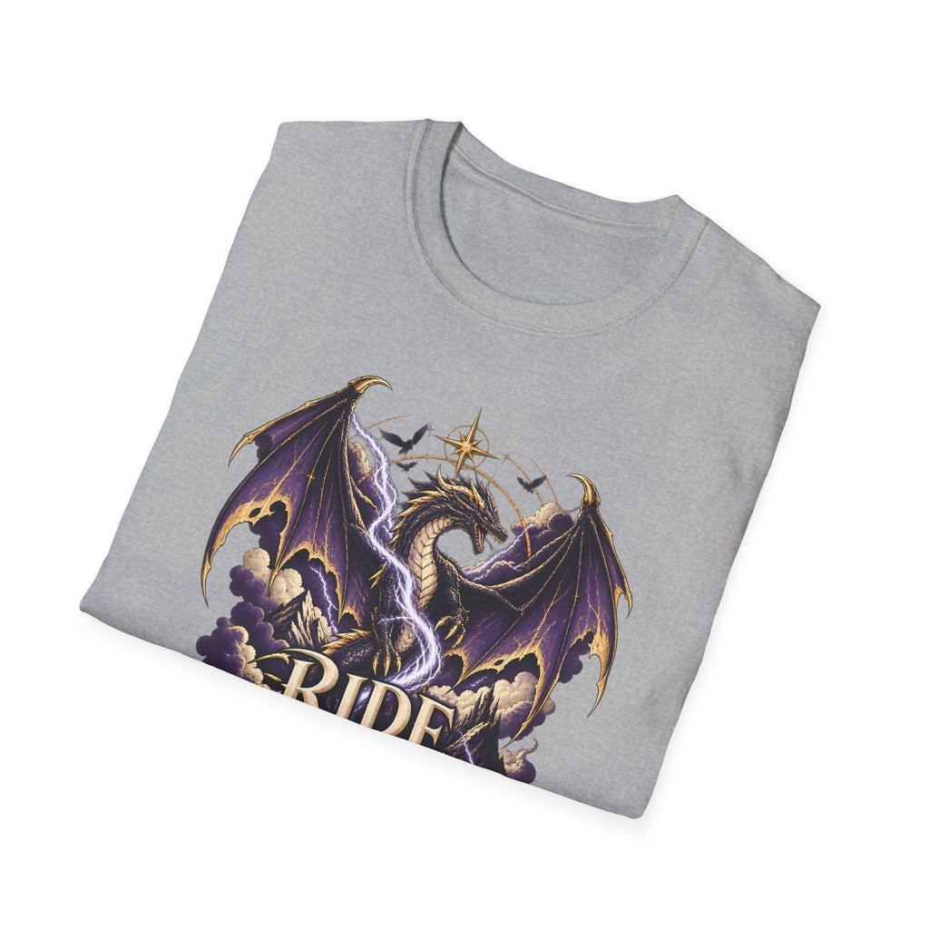 Ride the Storm | Fourth Wing Book Inspired Dragon T Shirt
