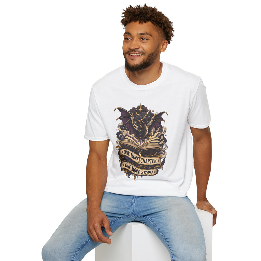 One More Chapter | Onyx Storm Inspired Book Readers Dragon T-Shirt