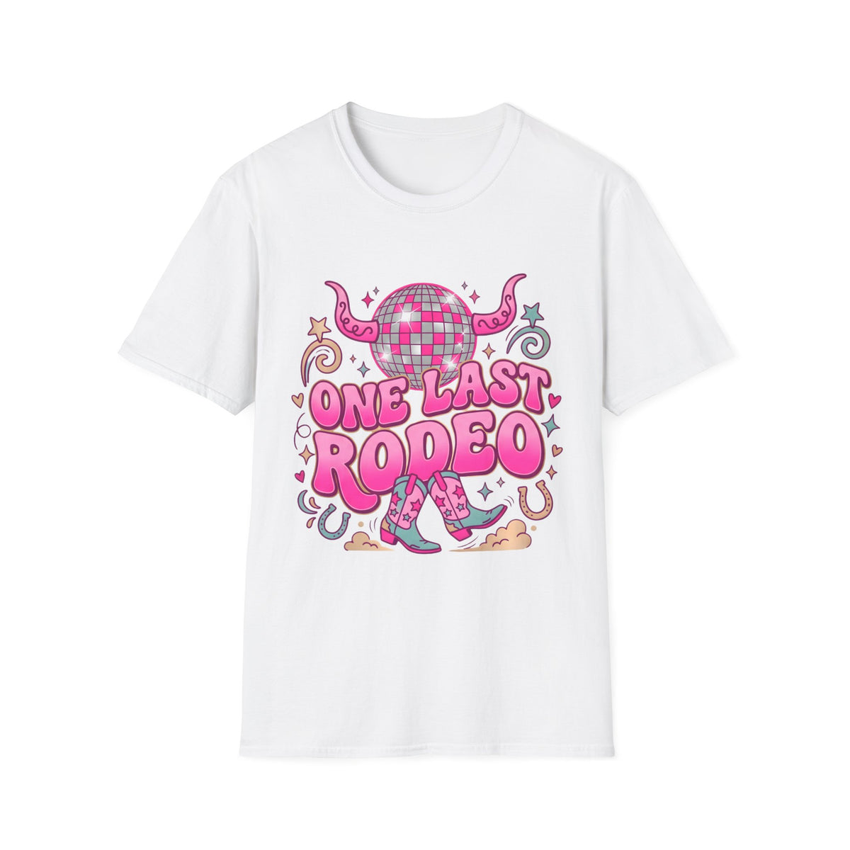 One Last Rodeo - Hen Party / Girlie Cowgirl T Shirt