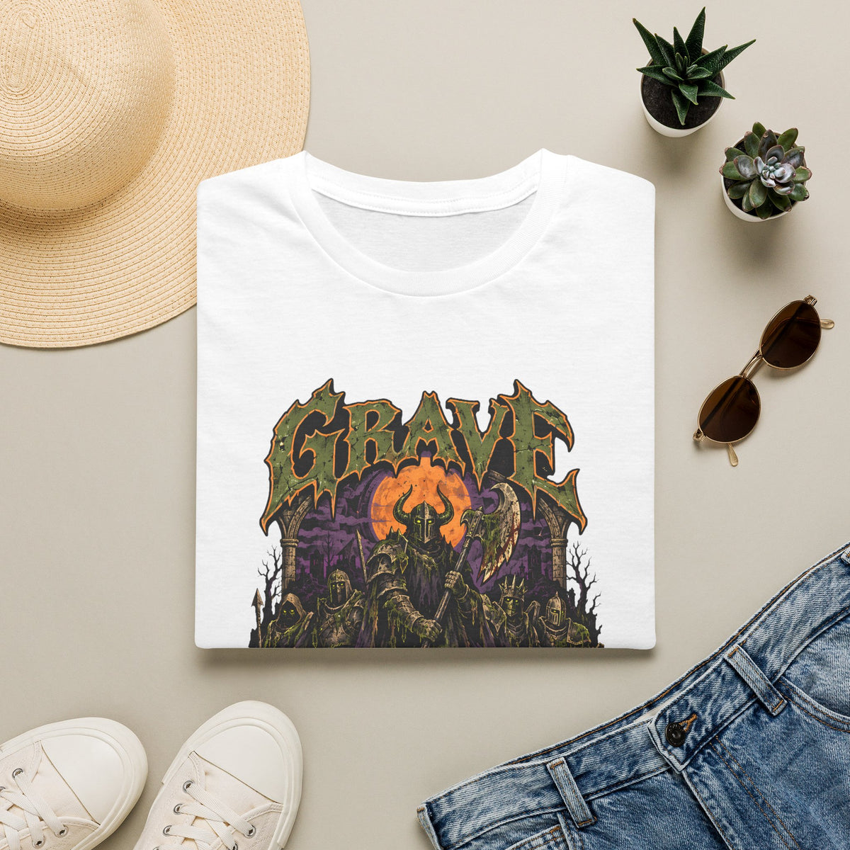 Grave Expectations Barrows Brothers OSRS Inspired T‑Shirt
