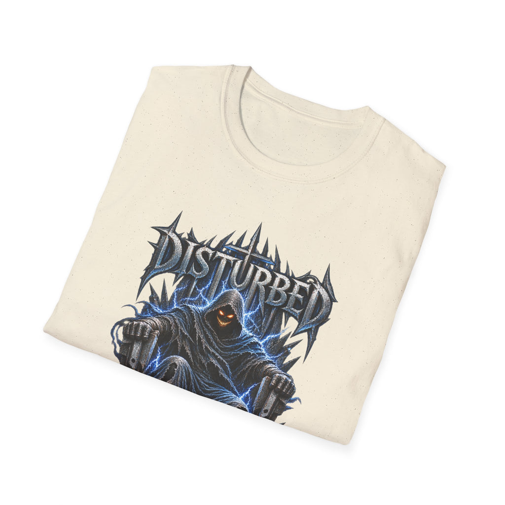 Disturbed | Storm Throne | The Guy | Grim Reaper Band T-Shirt