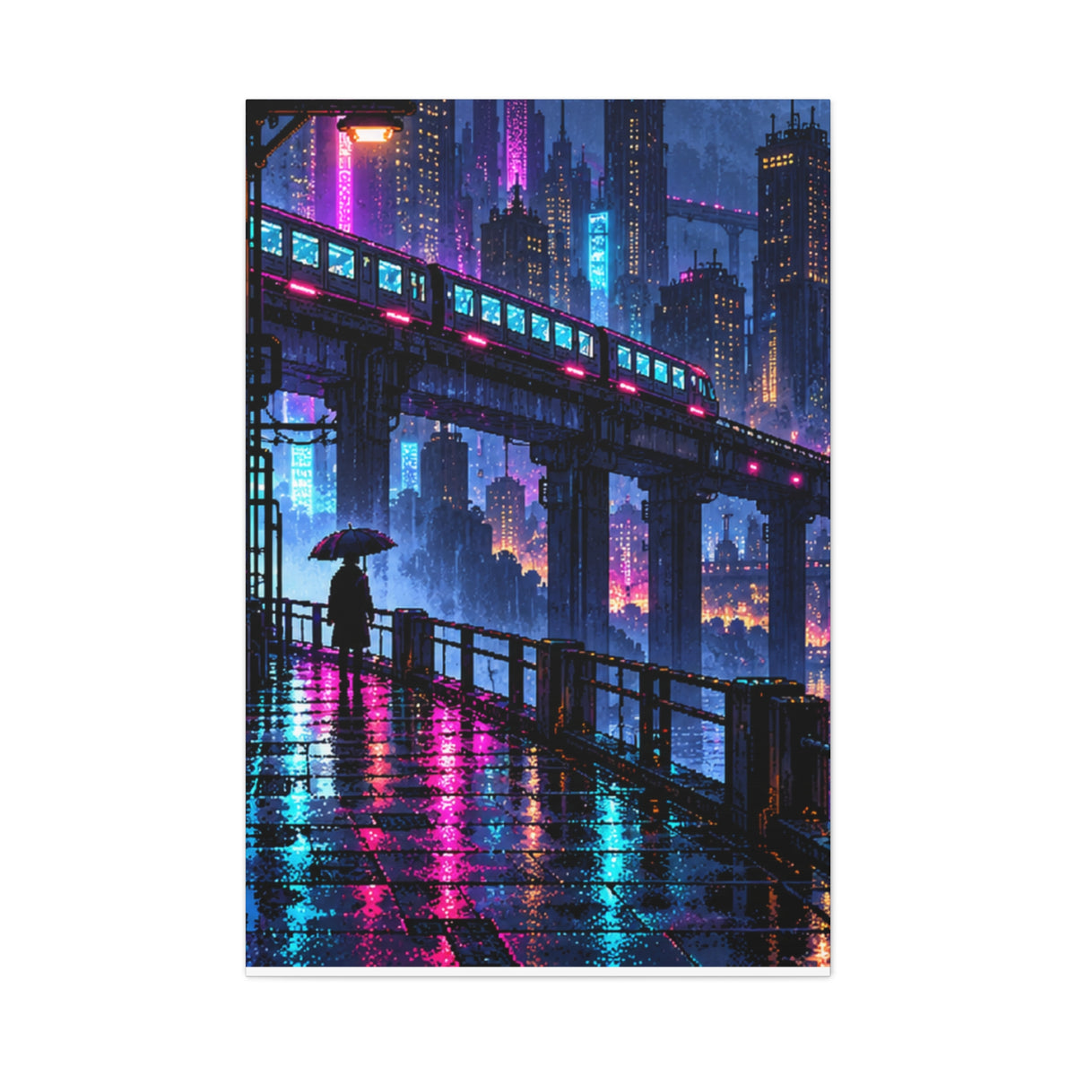 Stretched Matte Canvas Print — 1.25" Depth (Custom Design)