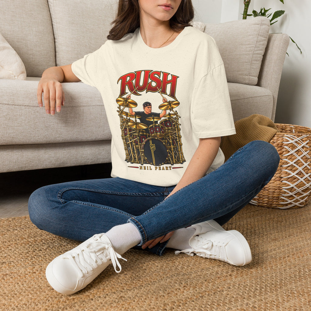 Rush | Neil Peart Drum Solo | Prog Rock Drummer Graphic T-Shirt