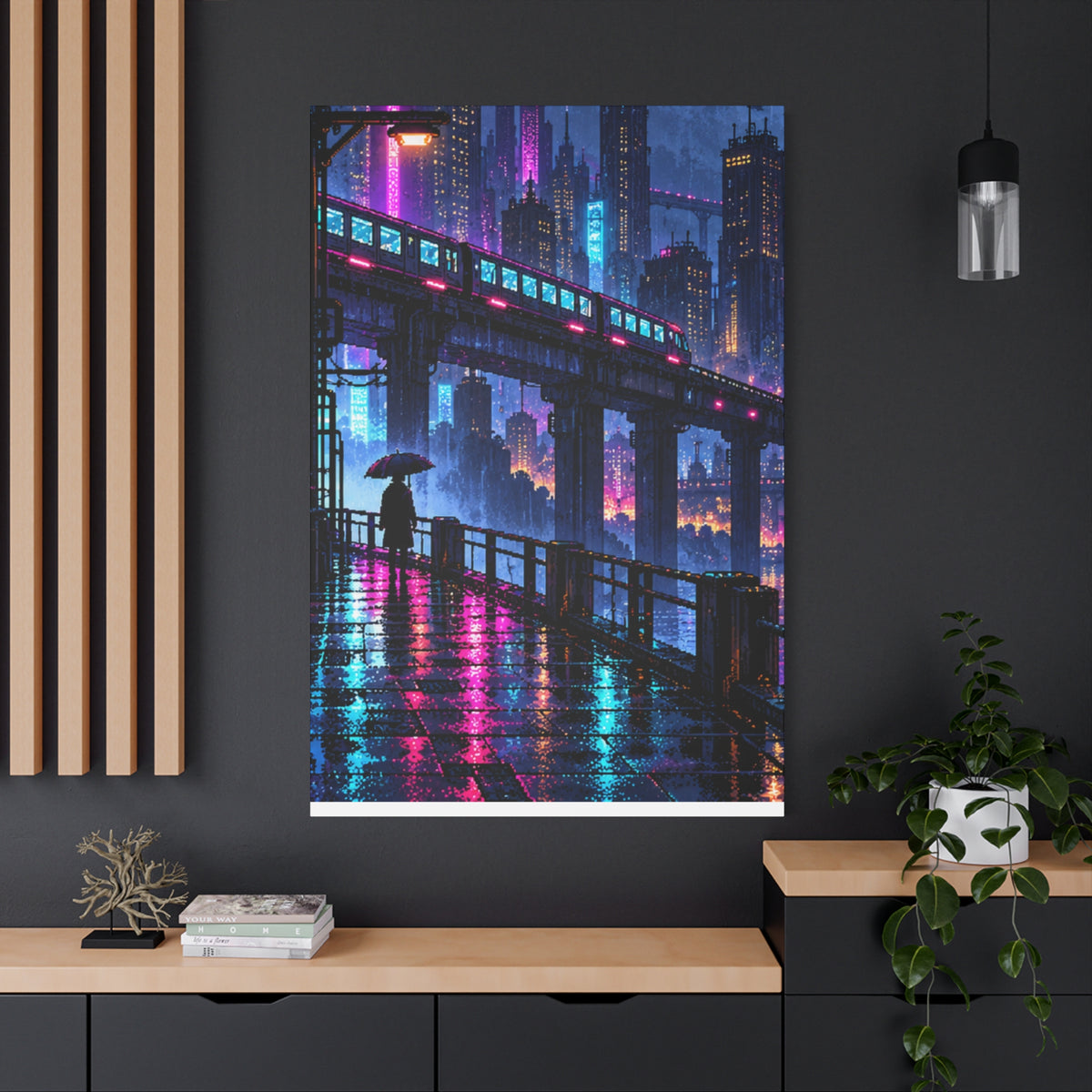 Stretched Matte Canvas Print — 1.25" Depth (Custom Design)