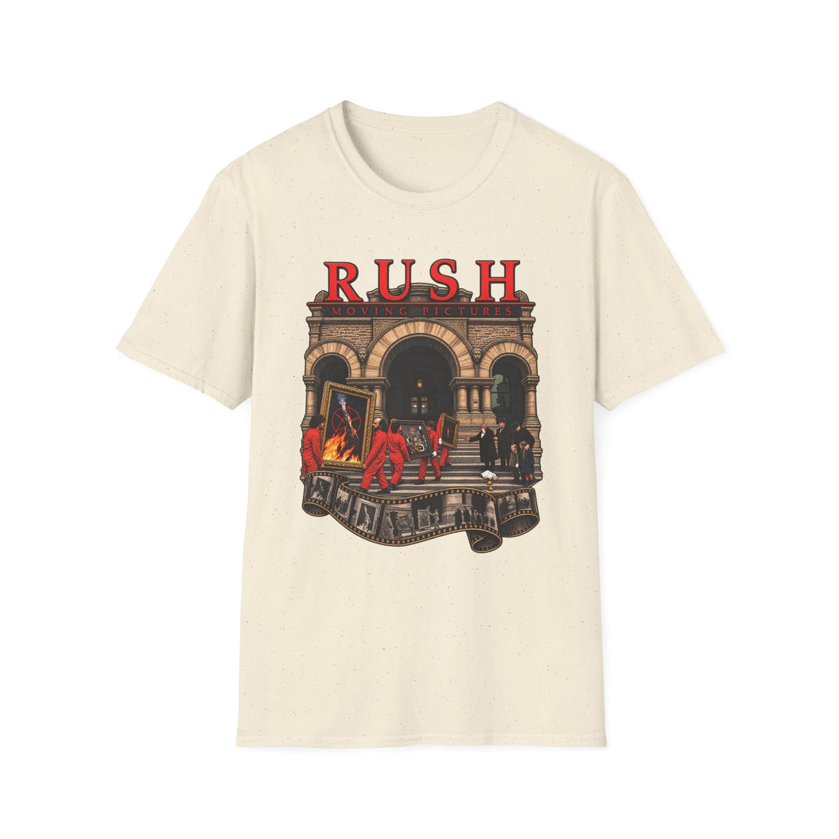 Rush | Moving Pictures | Prog Band Album Art T-Shirt