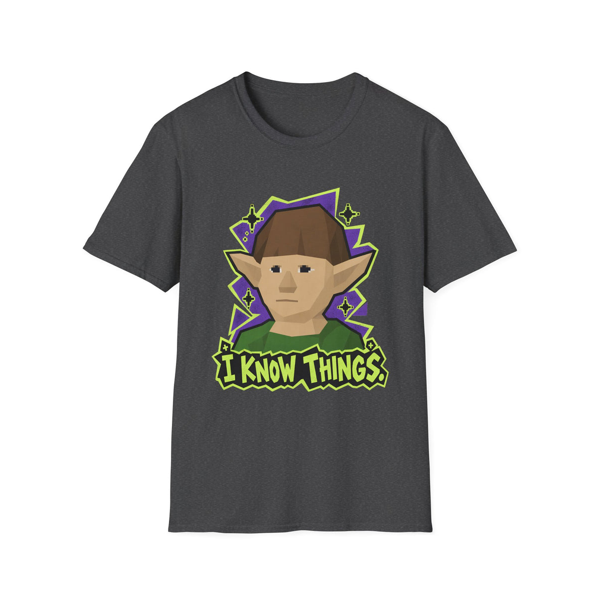 Gnome Child - "I know things" Runescape Inspired T-Shirt