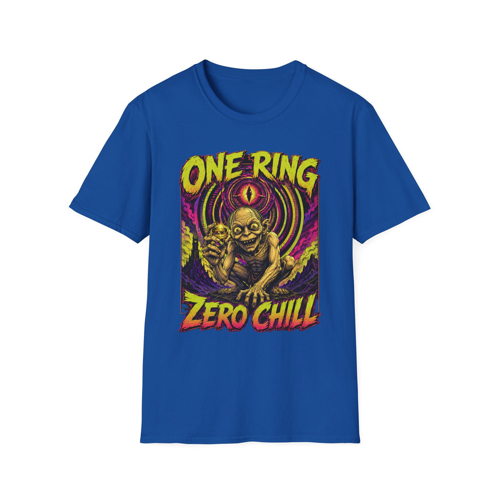 One Ring Zero Chill T-Shirt — Gollum Fantasy Horror Graphic Tee