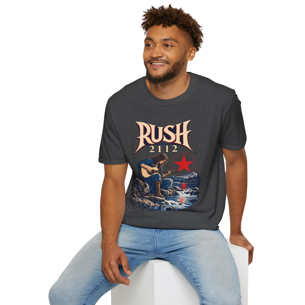 Rush | 2112 | Acoustic Guitar | Prog Band T-Shirt