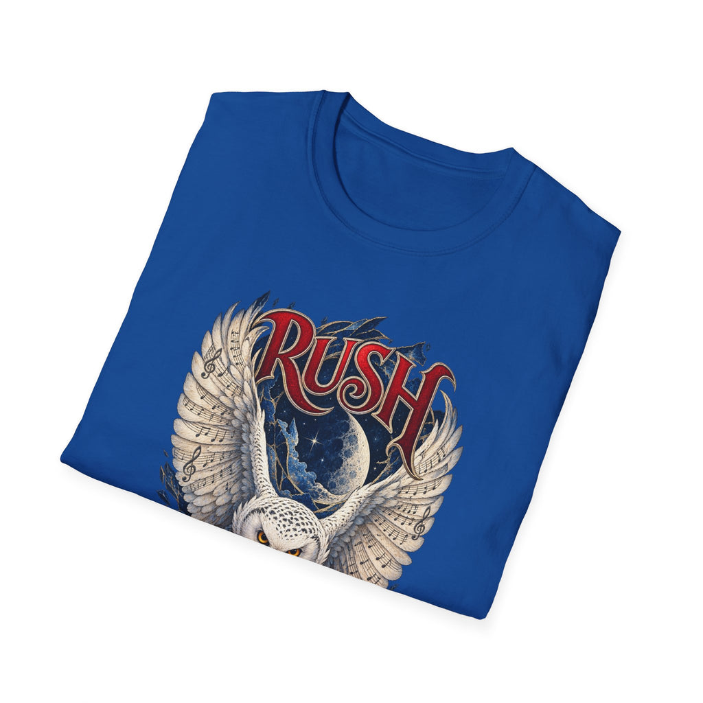 Rush | Fly by Night | Prog Rock | Owl Band Graphic T-Shirt