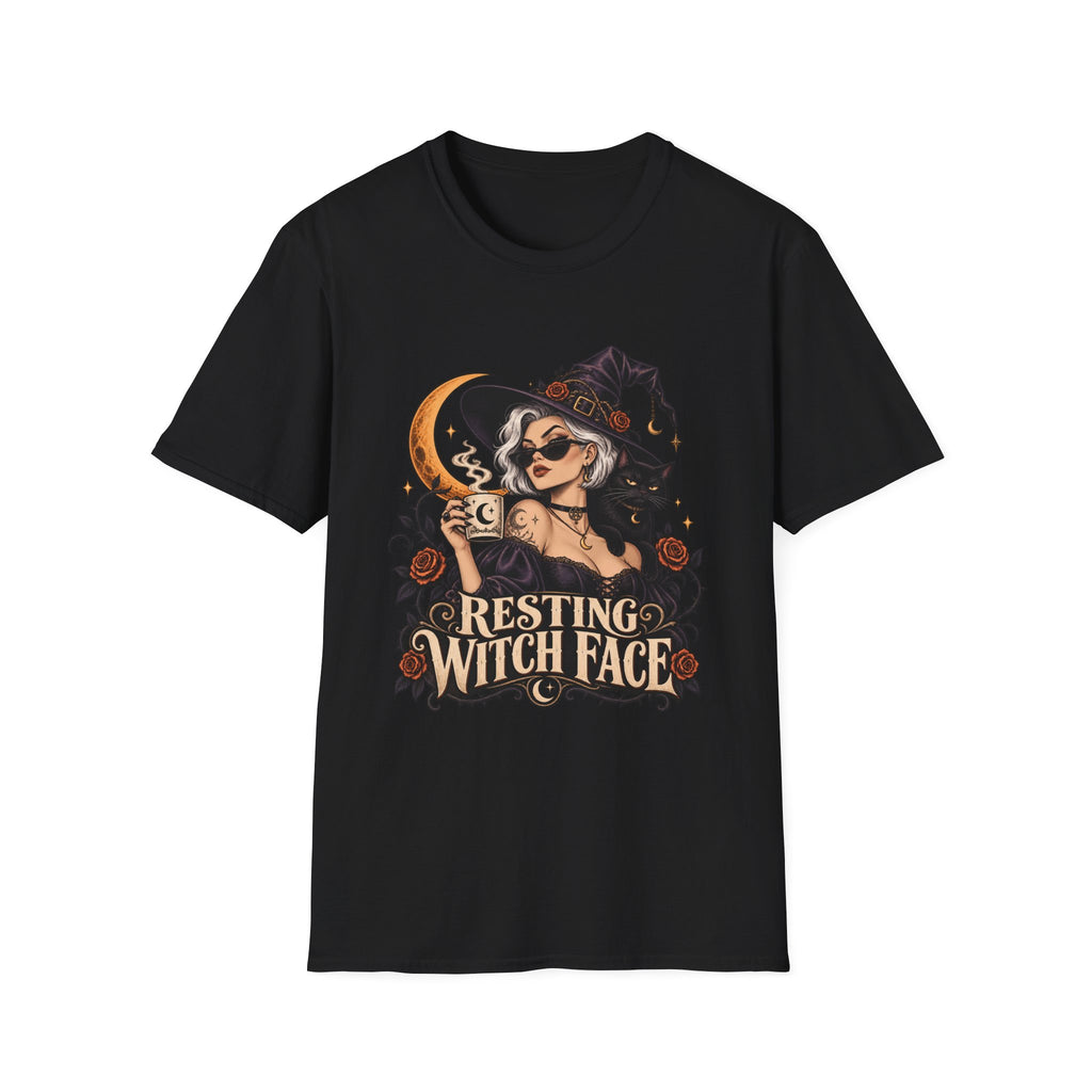 Halloween | Resting Witch Face | Halloween Witch Graphic Tee