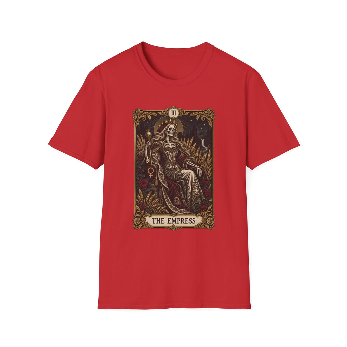The Empress | Tarot | Gothic Skeleton | Tee