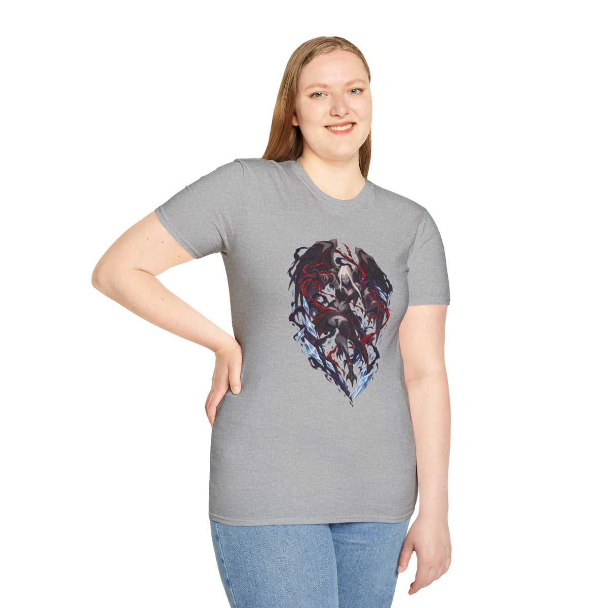 Heart Shard Nex OSRS | Runescape Inspired Graphic T-Shirt | Dark Anime
