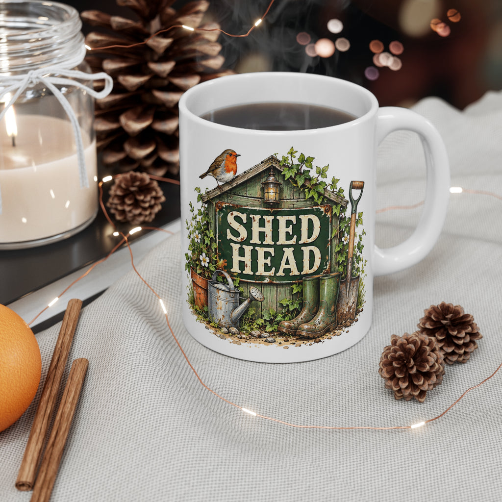 Shed Head | Gardeners Coffee Mug Gift (11oz)