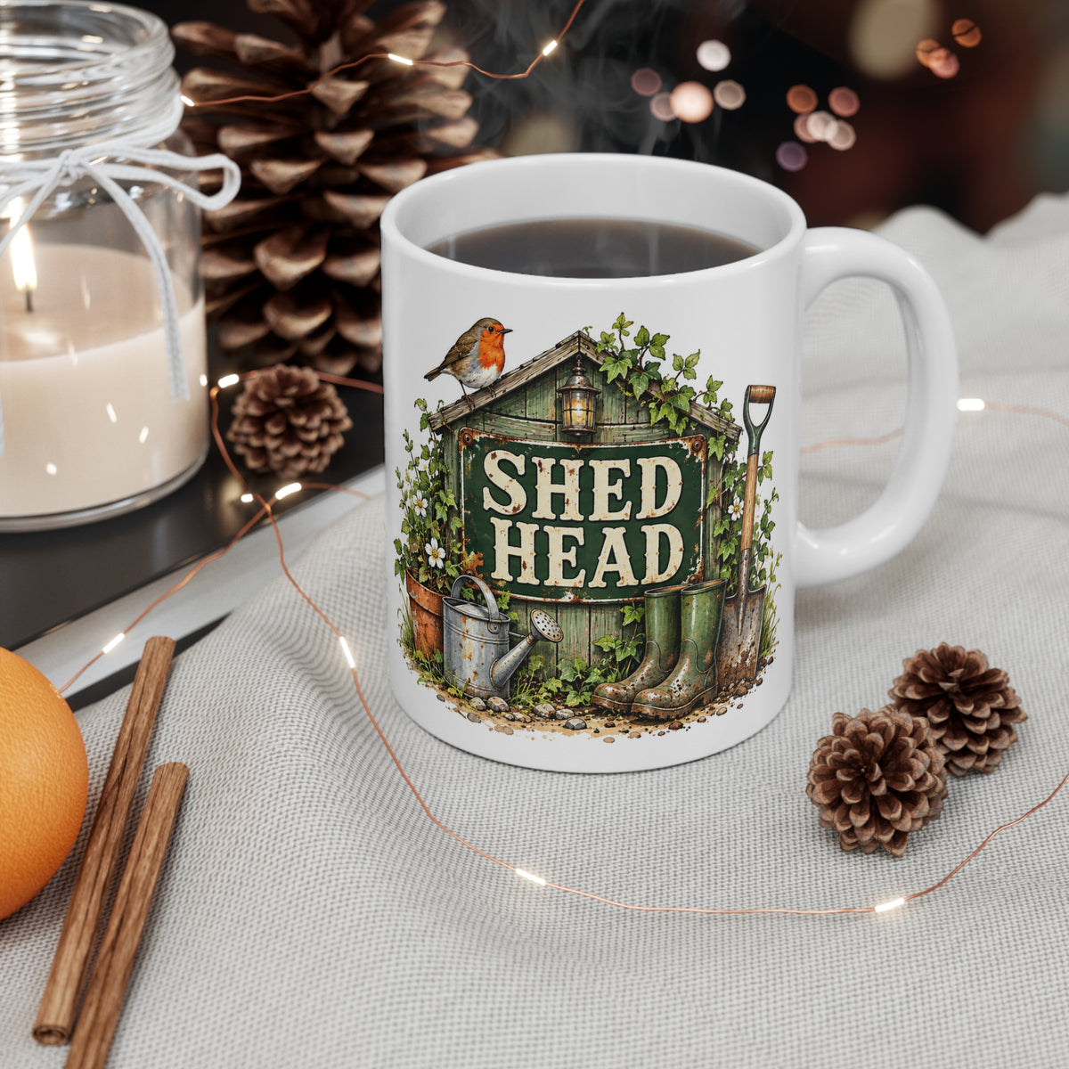 Shed Head | Gardeners Coffee Mug Gift (11oz)