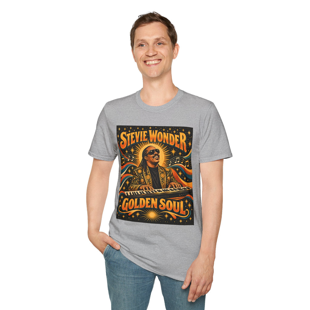 Stevie Wonder Golden Soul T‑Shirt