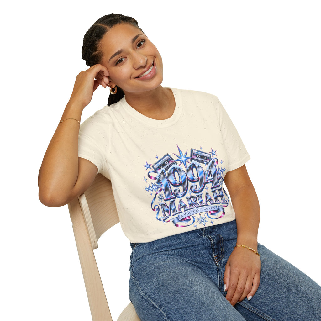1990s Mariah Carey Graphic T-Shirt | Retro Cassette Pop Vintage Tour Style